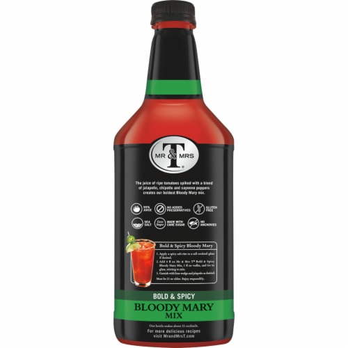 Mr & Mrs T Bold & Spicy Bloody Mary Mix Perspective: right