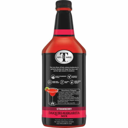 Mr & Mrs T Strawberry Daiquri Margarita Mix Perspective: right