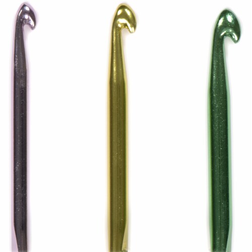 Boye Aluminum Crochet Hook Set Perspective: right