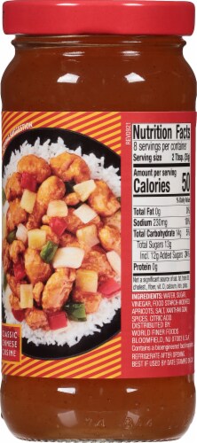 Ty Ling Naturals Sweet & Sour Sauce Perspective: right