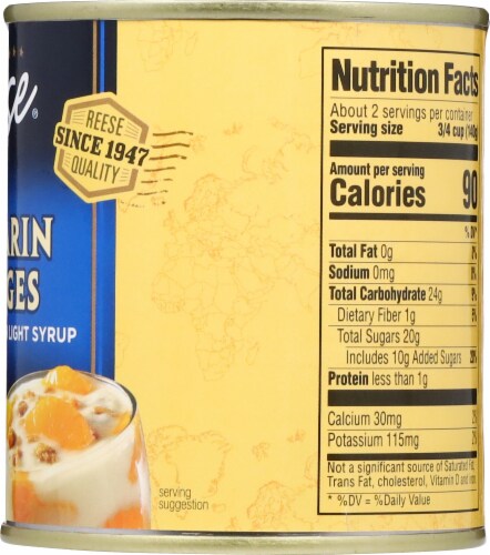 Reese® Mandarin Oranges Perspective: right