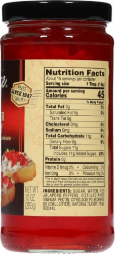 Reese® Hot Pepper Jelly Perspective: right