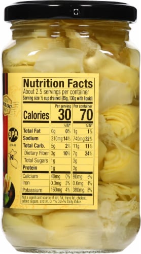 Reese Quartered Artichoke Heart Perspective: right