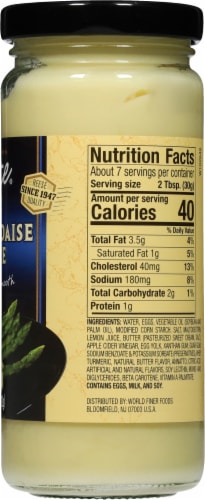 Reese® Hollandaise Sauce Perspective: right
