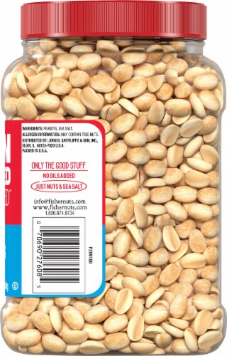 Fisher® Oven Roasted Peanuts Perspective: right