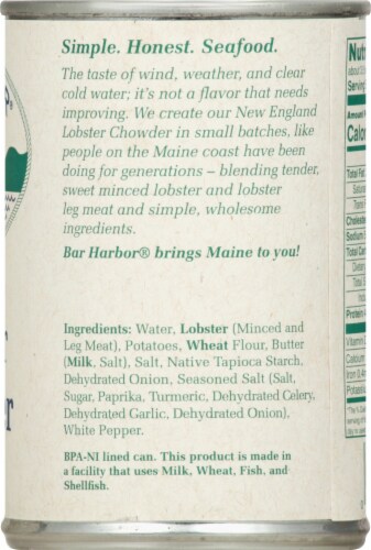Bar Harbor New England Style Lobster Chowder Perspective: right