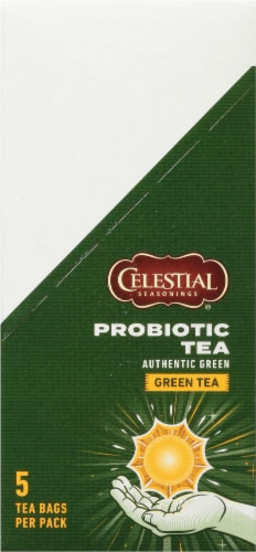 Celestial Seasonings® Authentic Green Probiotic Tea Perspective: right