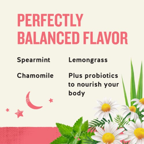 Celestial Seasoning® Wellness & Probiotics Tea Perspective: right
