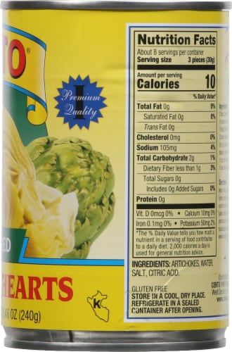 Cento Quartered Artichoke Hearts Perspective: right