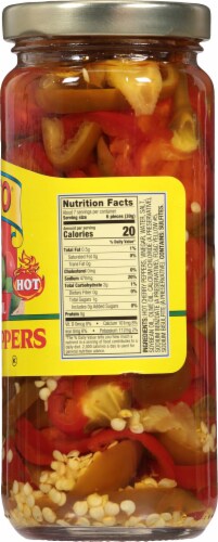 Cento® Sliced in Oil Hot Cherry Peppers Perspective: right