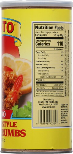 Cento Panko Italian Style Bread Crumbs Perspective: right