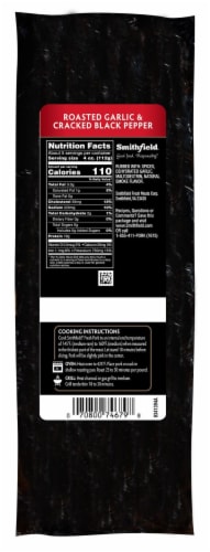 Smithfield Roasted Garlic & Cracked Black Pepper Fresh Pork Tenderloin Perspective: right