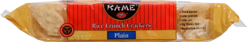 Kame Rice Crunch Plain Crackers Perspective: right