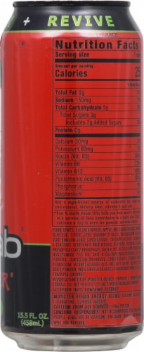 Monster® Rehab® Watermelon Energy Drink Perspective: right