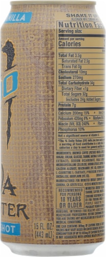 Java Monster® 300 Triple Shot French Vanilla Ready to Drink Coffee Perspective: right