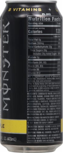 Monster® Reserve White Pineapple Energy Drink Perspective: right