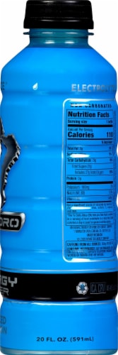 Monster® Hydro Blue Ice® Energy Water Perspective: right