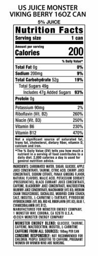 Juice Monster Viking Berry 16 Fl Oz Perspective: right