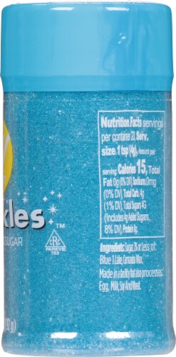 Wilton Sprinkle Sanding Sugar - Blue Perspective: right