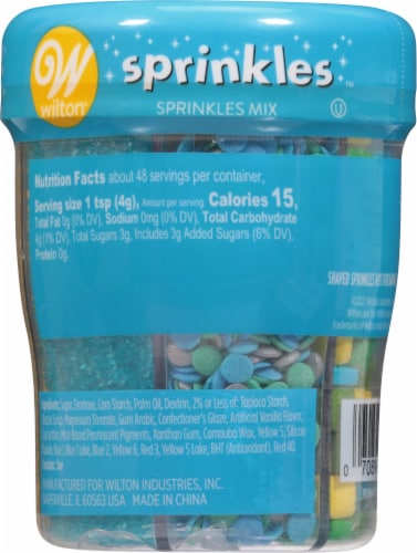Wilton® Sprinkle™ Mix - Blue Perspective: right
