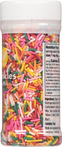 Wilton® Rainbow Jimmies Sprinkles Perspective: right