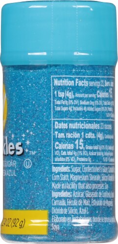 Wilton® Blue Sugar Sprinkles Perspective: right