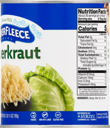 Silver Fleece Sauerkraut Perspective: right