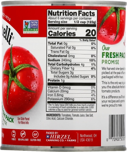 Dei Fratelli Diced Tomatoes Perspective: right