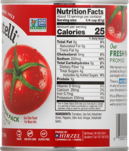Dei Fratelli Tomato Sauce Perspective: right