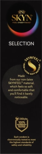 SKYN Non-Latex Lubricated Condoms Perspective: right