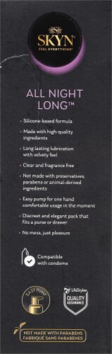 SKYN® All Night Long Personal Lubricant Perspective: right