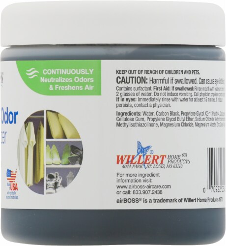 airBOSS Fragrance Free Closet Odor Neutralizing Gel Perspective: right