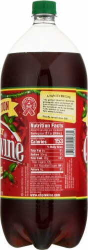 Cheerwine Holiday Punch Soft Drink Perspective: right