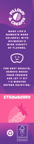 My Mochi™ Wild Strawberry Mochi Ice Cream Perspective: right