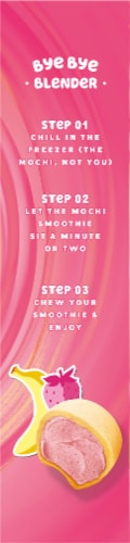 My Mochi Smoothie Incredibites Strawberry Banana Mochi Perspective: right
