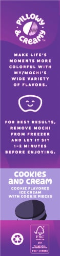 My Mochi™ Cookies and Cream Ice Cream Pieces Perspective: right