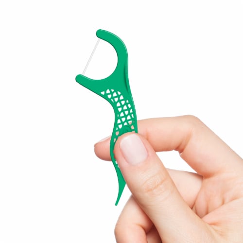 GUM® Professional Clean Mint Flossers Perspective: right