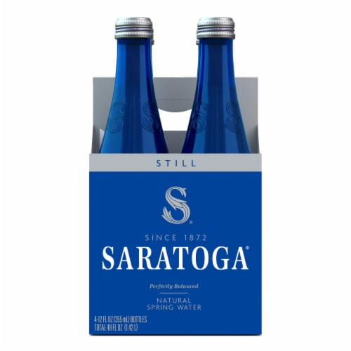 Saratoga® Still Spring Water Bottled Water Perspective: right