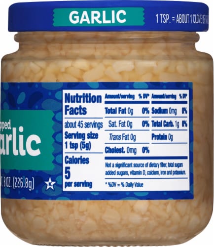 Spice World Chopped Garlic Perspective: right