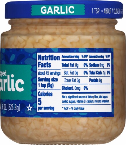 Spice World Chopped Garlic Perspective: right