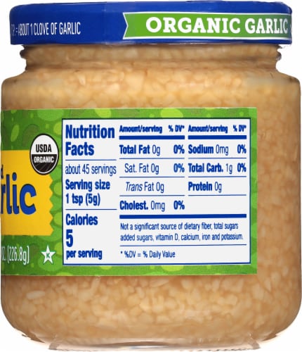 Spice World Organic Garlic Perspective: right