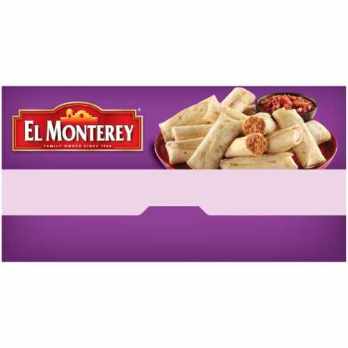 El Monterey® Mini Beef & Bean Burritos Perspective: right