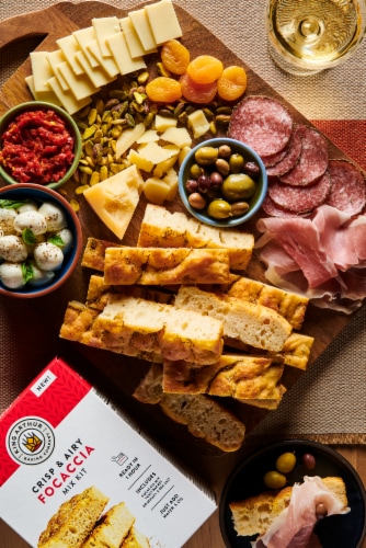 King Arthur Baking Company Crisp & Airy Focaccia Mix Kit 18.4 oz, Baking Mix, Ready in 1 hour Perspective: right