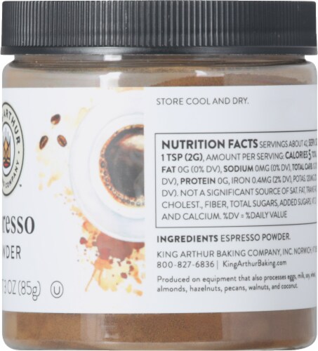 King Arthur Baking Company Espresso Powder Perspective: right