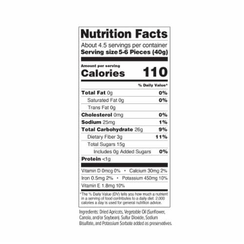 Mariani® Premium Mediterranean Dried Apricots Perspective: right