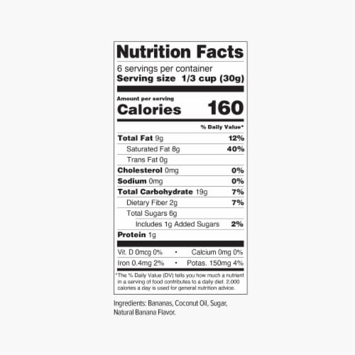 Mariani® Banana Chips Perspective: right