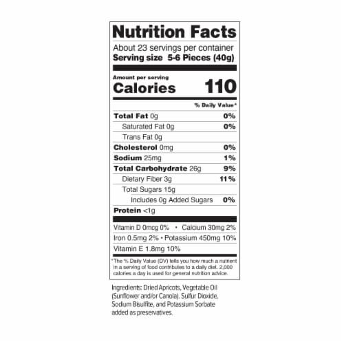 Mariani® Mediterranean Apricots Perspective: right