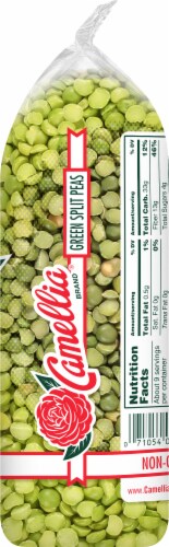 Camellia® Green Split Peas Perspective: right