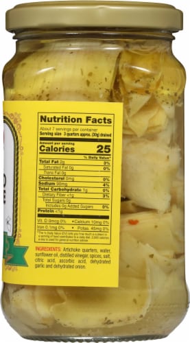 Vigo® Quartered Marinated Artichoke Hearts Perspective: right