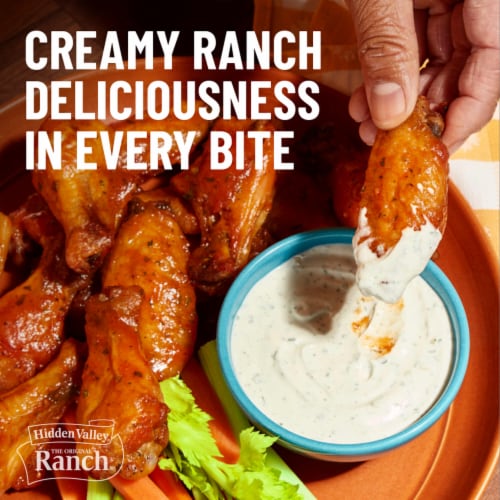 Hidden Valley Original Ranch Dipping Sauce and Salad Dressing Perspective: right